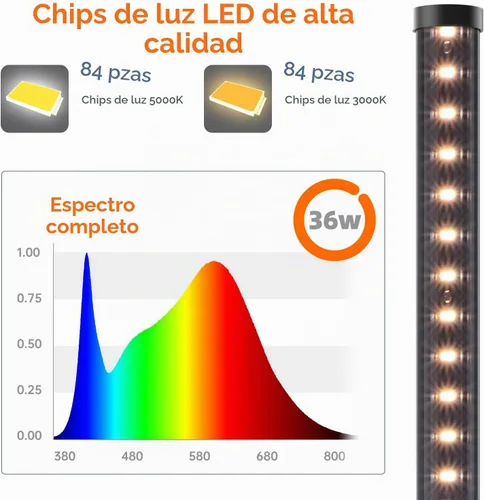 Vista 9 de Bstrip Luz de cultivo de pie para plantas de interior, luz de crecimiento vertical con 3 modos de luz, iluminación amplia y regulable, luces