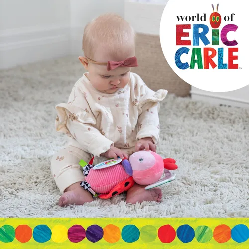 Vista 6 de Eric Carle The Very Hungry Caterpillar On the Go Desarrollo Peluches Ladybug, 14