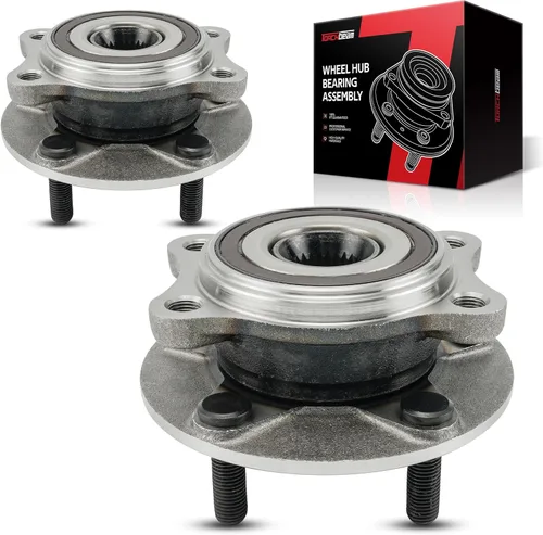 Vista 79 de Conjunto de cojinetes de buje de rueda delantera Torchbeam 513347 para Mazda CX-5 2013-2022, 2014-2021 Mazda 6 Rodamiento de rueda de 5 lengüetas
