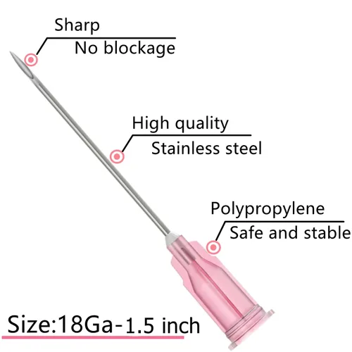 Vista 2 de Paquete de 50 jeringas de 3 ml con Luer Lock de calibre 18 de 3.8 cm para laboratorios científicos, medición y dispensación, envueltas y selladas