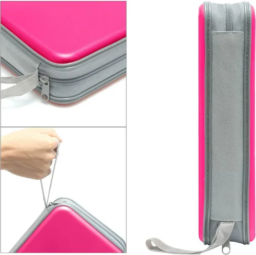 Vista 27 de Cartera, estuche, caja resistente para CD/DVD (capacidad para 80 CD/DVD)