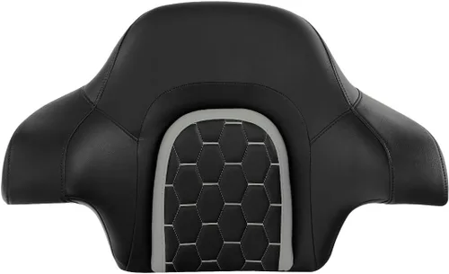 Vista 16 de Asiento de pasajero de una pieza de dos piezas para Harley Touring Road King Street Glide Road Glide 2009-2023 Electra Glide Tri Glide Ultra Classic