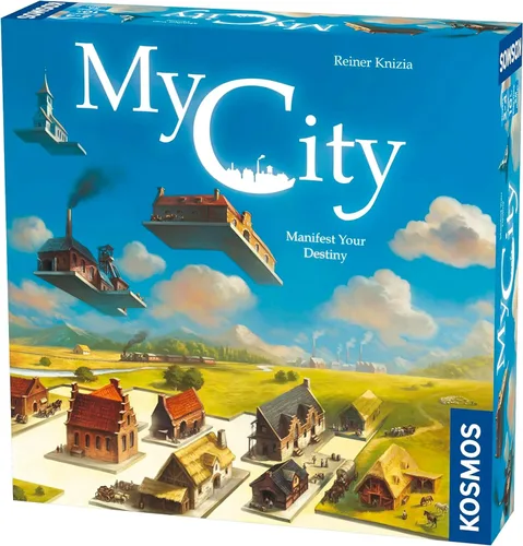 Thames & Kosmos Mi Ciudad | Apto para toda la familia | Juego de mesa legado | Kosmos Games | De 2 a 4 jugadores | A partir de 10 años | Diseñador