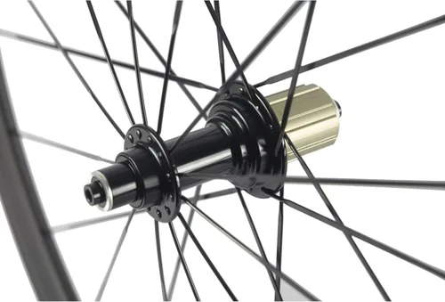 Vista 8 de Superteam Juego de ruedas de carbono 38/50/60/88mm 700c Clincher de 23mm UD con acabado mate