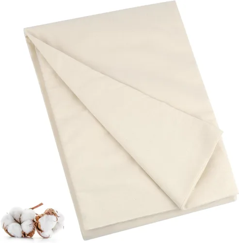 Vista 11 de PEASUG The Yard - Tela de muselina 100% algodón, 63 pulgadas x 5 yardas, tela de lino de muselina sin blanquear, telas drapeadas de peso medio