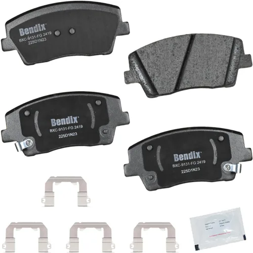 Vista 372 de Bendix Pastillas de freno delanteras de cerámica Priority1 CFC465AK2 para Acura EL 2005-1997, Honda Civic 2011-1996, Insight 2014-2010