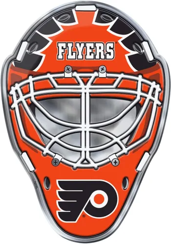 Vista 4 de FANMATS Emblema de máscara NHL Auto NHL