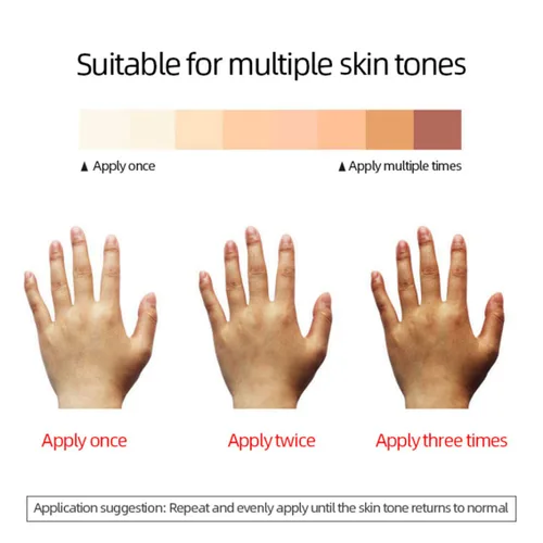 Vista 5 de Lápiz corrector de manchas blancas, resistente al agua, de larga duración, cicatrices, marcas de nacimiento, lápiz de camuflaje natural, maquillaje