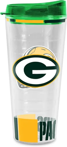 Vista 33 de Rico Industries NFL Fútbol Americano Vaso Clásico de Doble Pared de 16oz o 20oz Tritan con Tapa