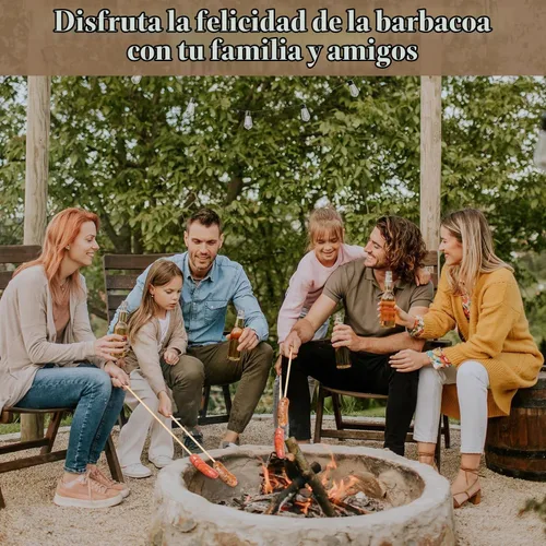 Vista 6 de 70 palitos para asar malvaviscos, palitos de malvavisco de 30 pulgadas