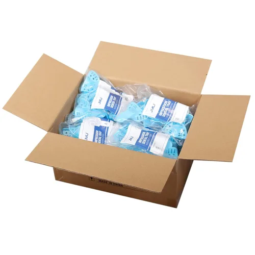 Vista 8 de JMU Bandeja de impresión dental,Bolsa de 12 bandejas desechables perforadas,1 superior grande
