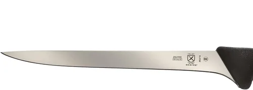 Vista 205 de Mercer Culinary BPX M13715 Cuchillo de carnicero americano, 8 pulgadas