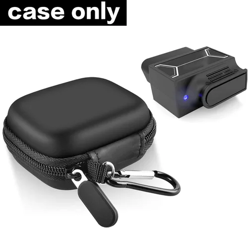 Vista 2 de Estuche Mini Portátil Compatible con BlueDriver Bluetooth Pro OBDII OBD2 para Herramienta de Análisis de Coche y Auto Monitor para iPhone y Android