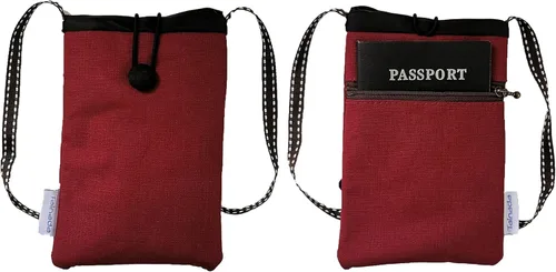 Vista 13 de Tainada Bolsa pequeña cruzada para teléfono inteligente, a prueba de golpes, cartera de hombro cruzado para iPhone 15/14 Pro, 13 mini; Samsung
