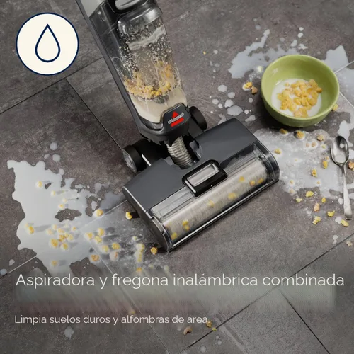 Vista 2 de BISSELL® - Aspiradora en seco y húmedo CrossWave® OmniForce™, limpiador multisuperficies para pisos duros, 3882