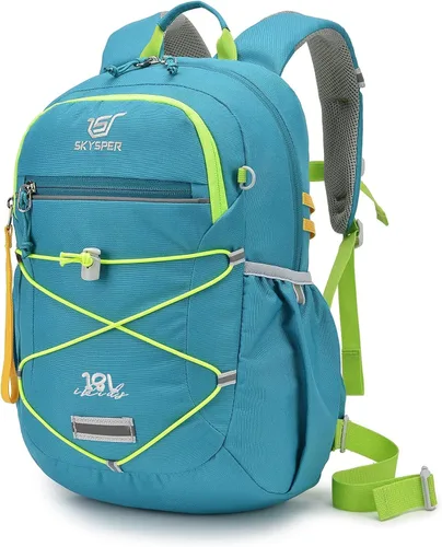 Vista 17 de SKYSPER Mochila para Niños 12L Bolsa Escolar para Niños y Niñas Edades 4-8 para Viajes, Días de Paseo y Clases Applegreen