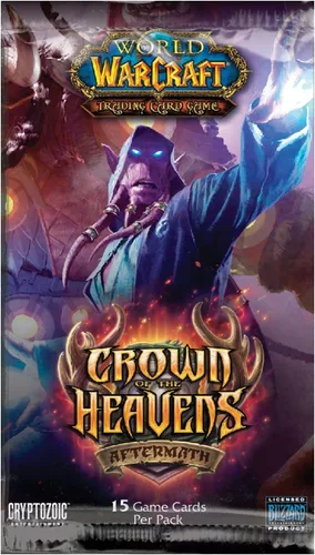 Vista 2 de World of Warcraft TCG WoW Trading Card Game Aftermath Crown of the Heavens Booster Pack