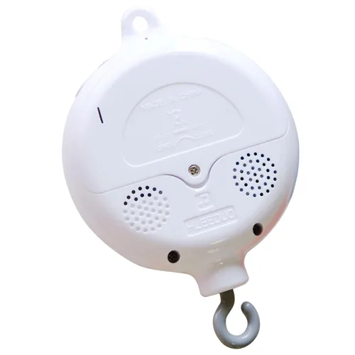 Motor móvil para bebé, caja de música para cuna móvil, 3 modos (solo música, solo giro, ambos), volumen ajustable, apagado automático de 30 minutos