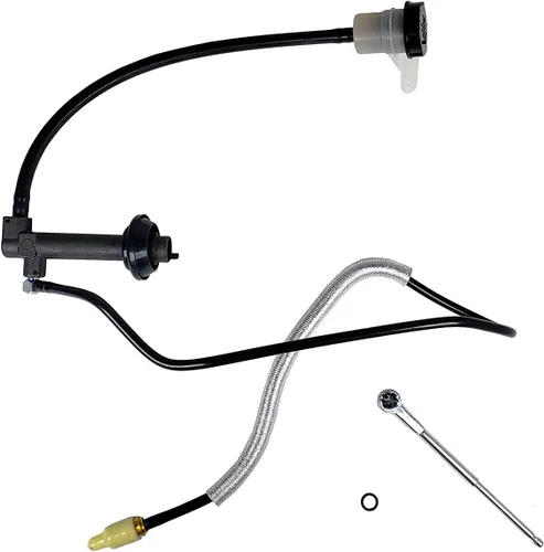 Vista 4 de SOUTHEASTCLUTCH Conjunto de línea de cilindro maestro compatible con Ranger Explorer Xl Xlt Se Sx Troy Splash Pickup 1995-2011 2.3L L4 2.5L L4 3.0L