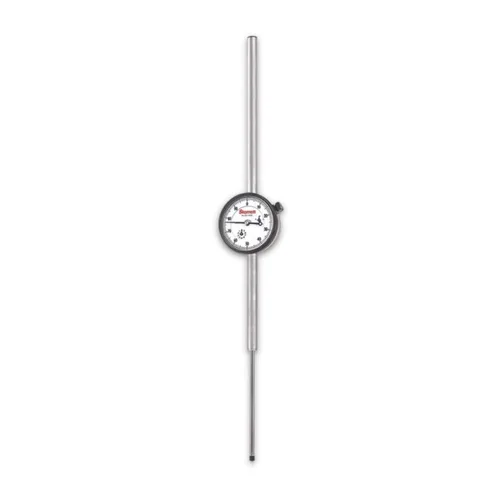 Vista 13 de Starrett Indicador de Cuadrante Serie 25 con Rodamientos de Rubí y Oreja en el Centro Posterior - Carátula Blanca, Rango de 0-.025", Cuadrante