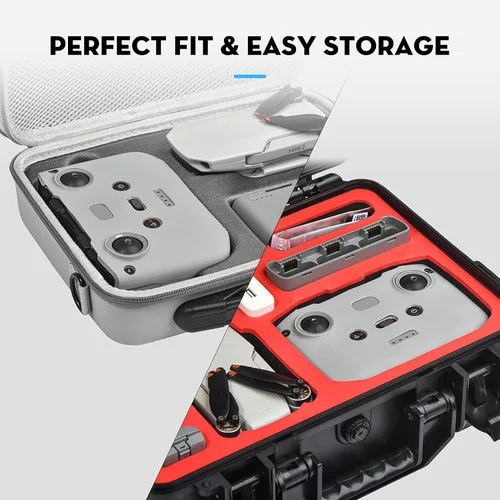 Vista 4 de STARTRC Mini 3 Pro RC-N1 Funda protectora de silicona para DJI Mini 3 PRO/Mavic 3/Mini 2/Air 2S Control remoto