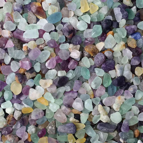 Vista 21 de LAIDANLA Chips de Piedra de Lapislázuli a Granel, Piedras Preciosas Naturales, Cristales de Sanación Reiki, Mini Vaso de Cuarzo de Cristal, Grava