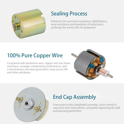 Vista 4 de Greartisan DC 12V 10RPM Motor de engranajes de alto par eléctrico de micro velocidad de reducción, motor de engranajes de salida central de 37mm