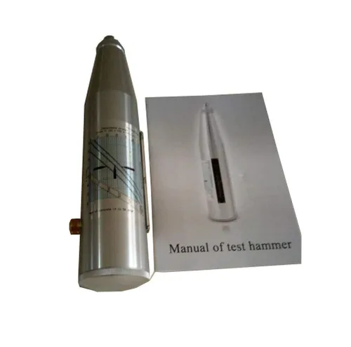 Vista 6 de HT-225 Martillo de probador de rebote de hormigón portátil (caja de instrumentos negra) Martillo de prueba de hormigón con 10 a 60Mpa Resiliómetro