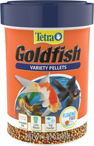 Vista 20 de Tetra Goldfish Flakes, dieta nutricionalmente equilibrada para peces de acuario, copos enriquecidos con vitamina C, 7.06 onzas