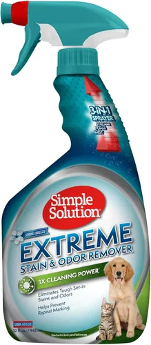 Vista 12 de Simple Solution Extreme Eliminador de manchas/olores, 32 onza, Transparente
