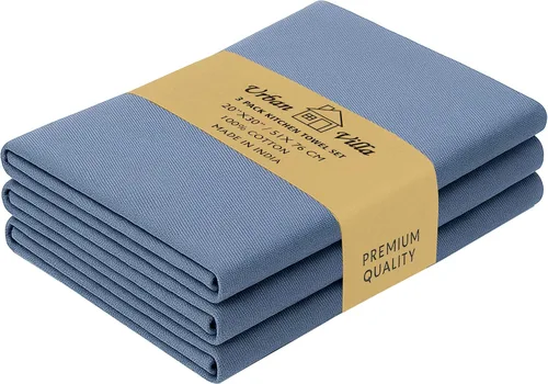 Vista 41 de Urban Villa Toallas de cocina 100% algodón para cocina (juego de 6) paños de cocina de 20 x 30 pulgadas, altamente absorbentes, juego de ropa