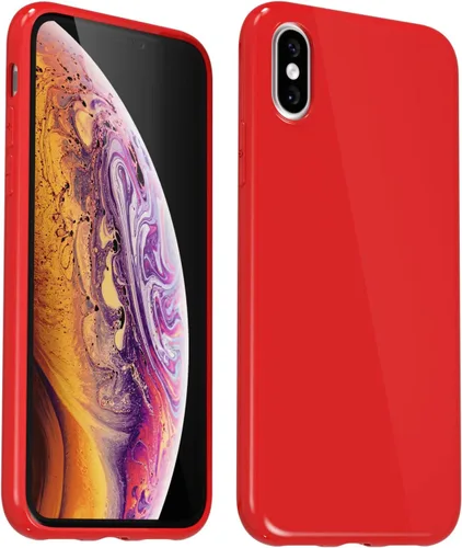 Vista 32 de Svanove para iPhone 7 Plus/ 8 Plus, funda de silicona, de goma suave brillante y gel de jey lindo, funda protectora de plástico simple y lisa