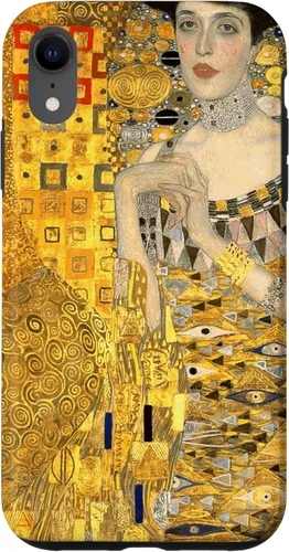 Vista 25 de Carcasa para iPhone 16 Adele Bloch-Bauer I Gustav Klimt Art Nouveau Simbolismo