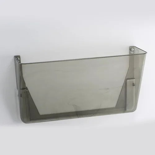 Vista 9 de Officemate Archivador de Pared, Tamaño Carta, 13 x 4 1/8 x 7 Pulgadas, Humo (21431)