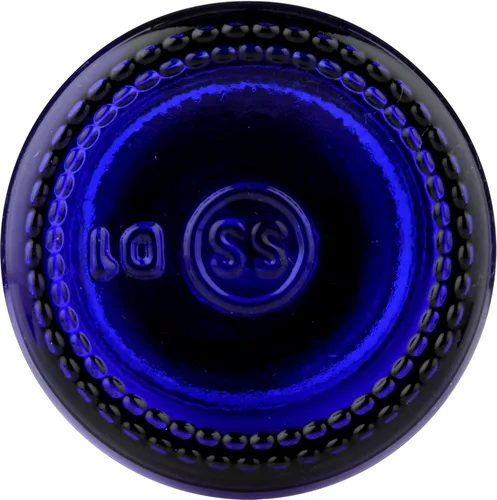 Vista 8 de Whole Foods Market, Botella de vidrio azul con tapa cuentagota, 1 onza líquida