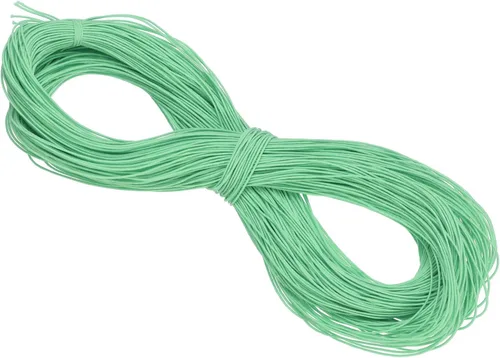 Vista 91 de PATIKIL Cuerda elástica elástica de 109 yardas (328.1 ft), cuerda elástica pesada de 0.059 in, albaricoque para manualidades, correas de gancho