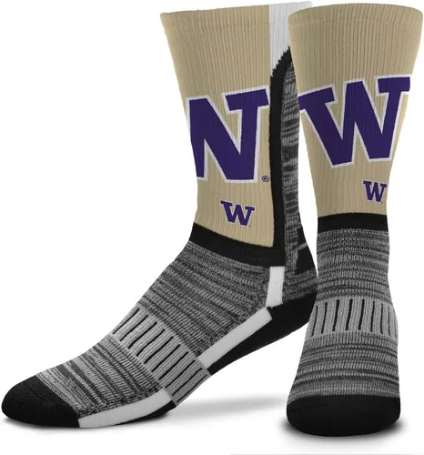 Vista 33 de For Bare Feet NCAA Adult State and University Crew Socks - Polyester blend - Unisex - High-performance socks provide