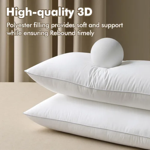 Vista 2 de MIULEE Almohada decorativa de 14 x 36 pulgadas con funda de algodón 100% rectangular para sofá