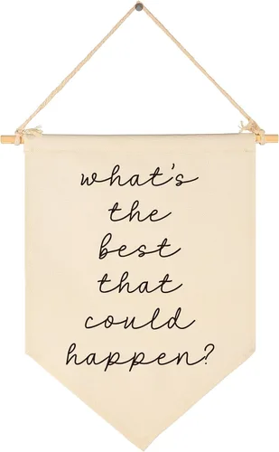 Vista 16 de Fomenta - Regalos de Decoración de Pared para Guardería, Aula, Sala de Juegos, Dormitorio, Puerta Principal, Bandera de Mentalidad de Crecimiento