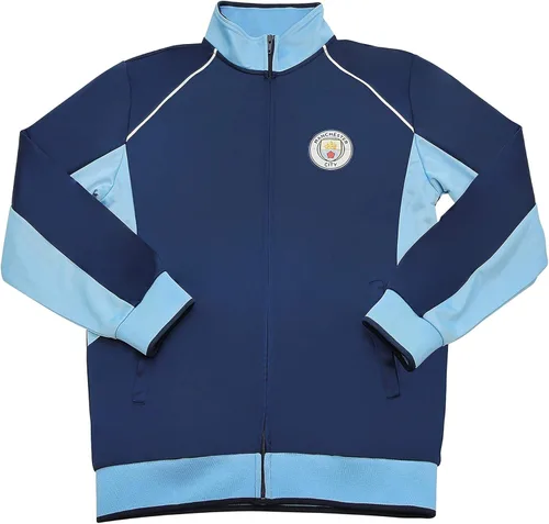 Icon Sports Chaqueta deportiva de fútbol – Camiseta oficial de entrenamiento juvenil del equipo del World Football Club Team Casual con cremallera
