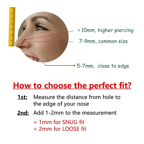 Vista 6 de Small Gold Nose Ring Hoop for Women, Tiny Thin 14k Gold Filled Nose Piercing Hoop Jewelry 7mm 22G