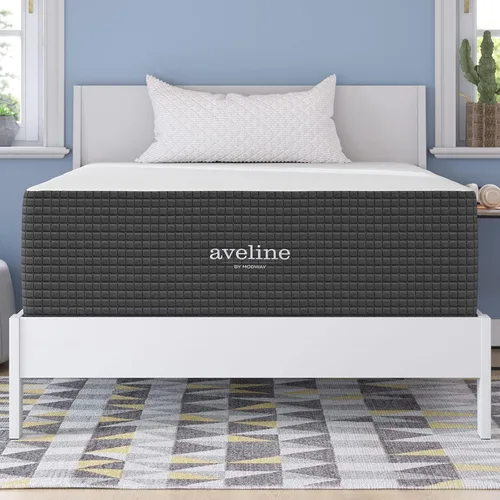 Vista 32 de Modway Aveline - Colchón de 16 pulgadas de espuma viscoelástica con infusión de gel, con certificación CertiPUR-US, tamaño King