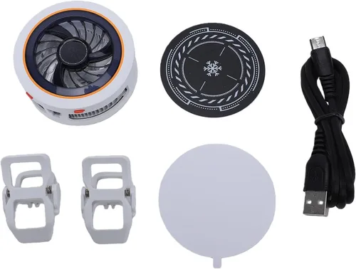 Enfriador de teléfono magnético con control de temperatura inteligente Ventilador de refrigeración para teléfono con luces LED RGB adecuado para