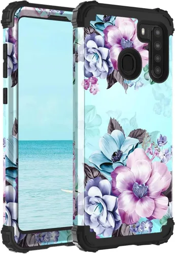 Vista 26 de Casetego Funda para Galaxy A16 5G, Tres Capas de Alta Resistencia Robusta a Prueba de Golpes, Protección Completa Rugosa de PC Duro + Parachoques