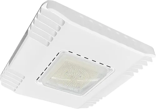 150W LED Canopy Light, 21000LM 5700K, Surface Mount LED Gas Station Carport Ceiling Light [600W HID/HPS Equiv.], IP65 Rated High Bay Parking Garage