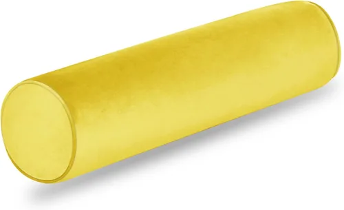 Vista 15 de Tinbolunce Almohada enrollable de espuma viscoelástica para rodilla/pierna/cuello - Cojín cilíndrico de luna llena/almohada cilíndrica redonda