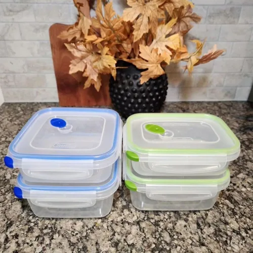 Vista 5 de Sterilite Corp. Rectángulo Ultra Seal, Tamaño 3.1 Taza, Paquete de 6