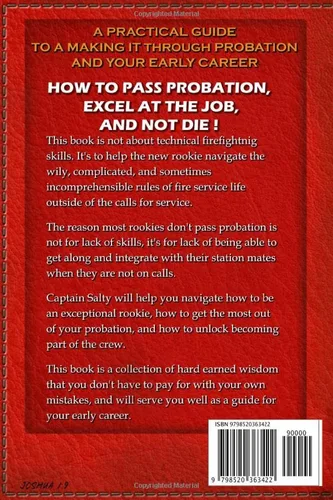 Vista 2 de Captain Salty's Book of Fire Service Wisdom A practical guide to passing probation, and getting the most out of your early career as a firefighter