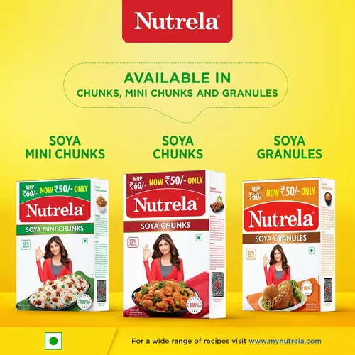 Vista 7 de Nutrela Trozos de Soja 220 gms