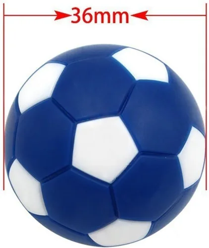 Vista 8 de 14 Pack Table Soccer Foosballs Replacement Balls, Multicolor 36mm (1.42") Official Tabletop Game Ball, Foosball Accessory Replacements for Home